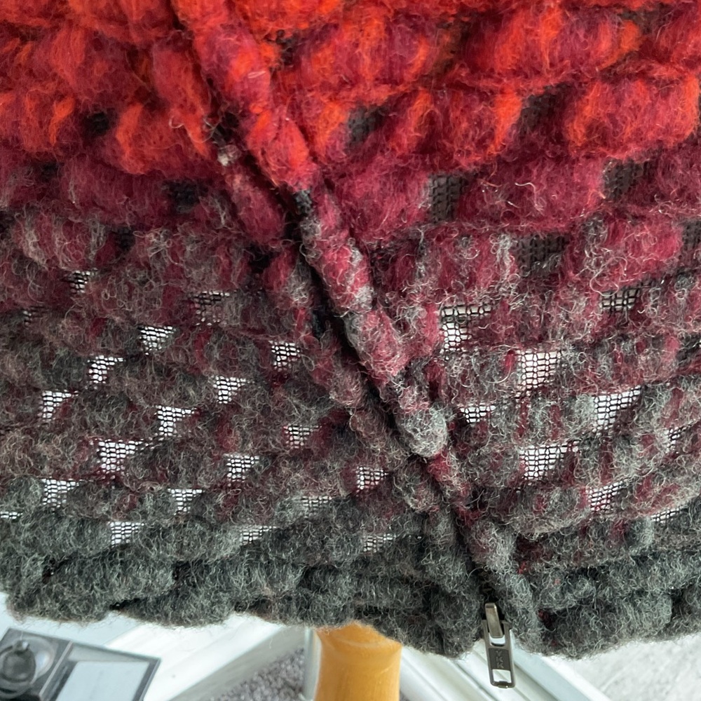 Waverly Grey Wool Blend Chunky Sweater